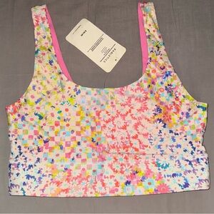 Fabletics Reversible Floral Sports Bra